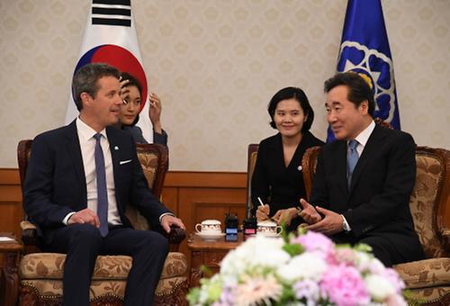 PM meets Denmark's Crown Prince Frederik