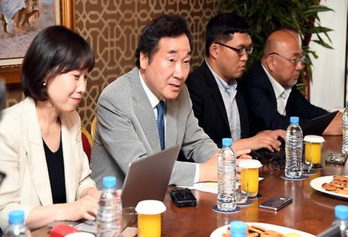 수행기자단 오찬 간담회