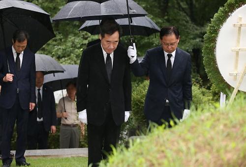 광복군 합동 묘역  및 이시영 선생 묘역 참배