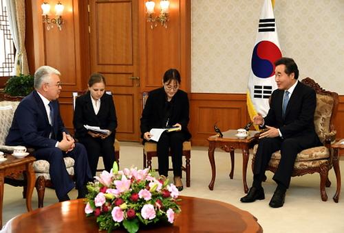 베이부트 아탐쿨로프 카자흐스탄 외교부 장관 접견