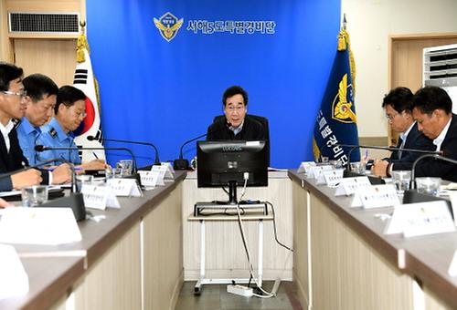 아프리카돼지열병 관련 서해5도특별경비단 방문
