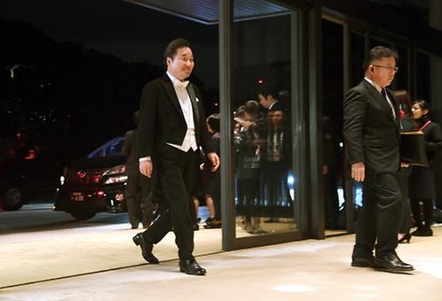 Japanese emperor's enthronement ceremony