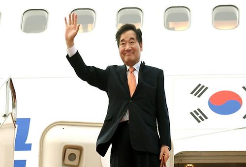 일본 출국 환송 행사