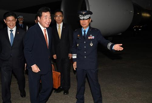 Prime minister returns home 