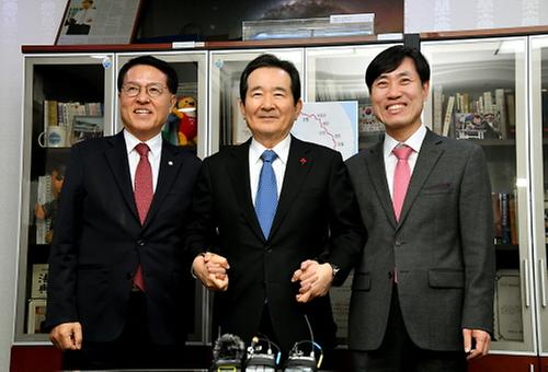 하태경 새로운보수당 책임대표 및 정운천 공동대표 예방
