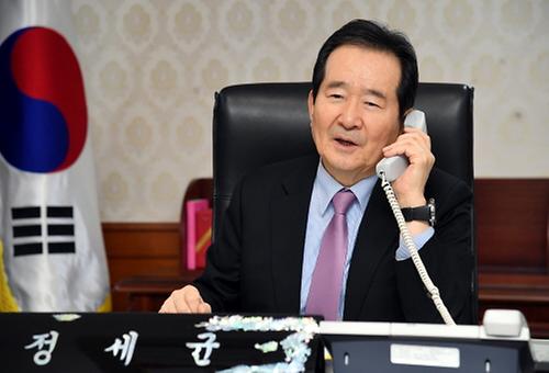 우한 한인의사 격려전화