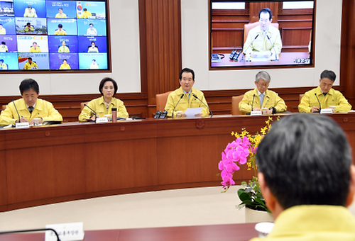 Meeting to discuss COVID-19 