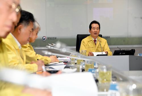 Meeting to discuss COVID-19 