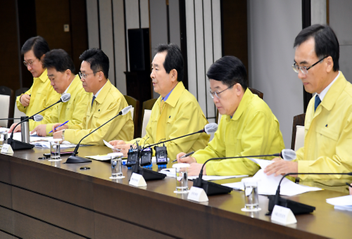 Meeting to discuss COVID-19 