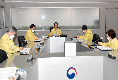 Meeting to discuss COVID-19 