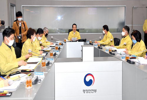 Meeting to discuss COVID-19 