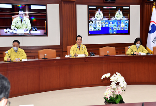 Meeting to discuss COVID-19 