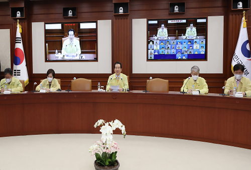 Meeting to discuss COVID-19 