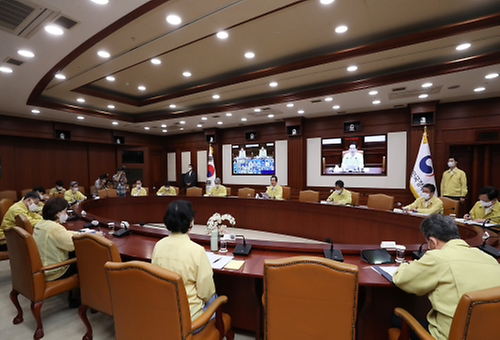 Meeting to discuss COVID-19 